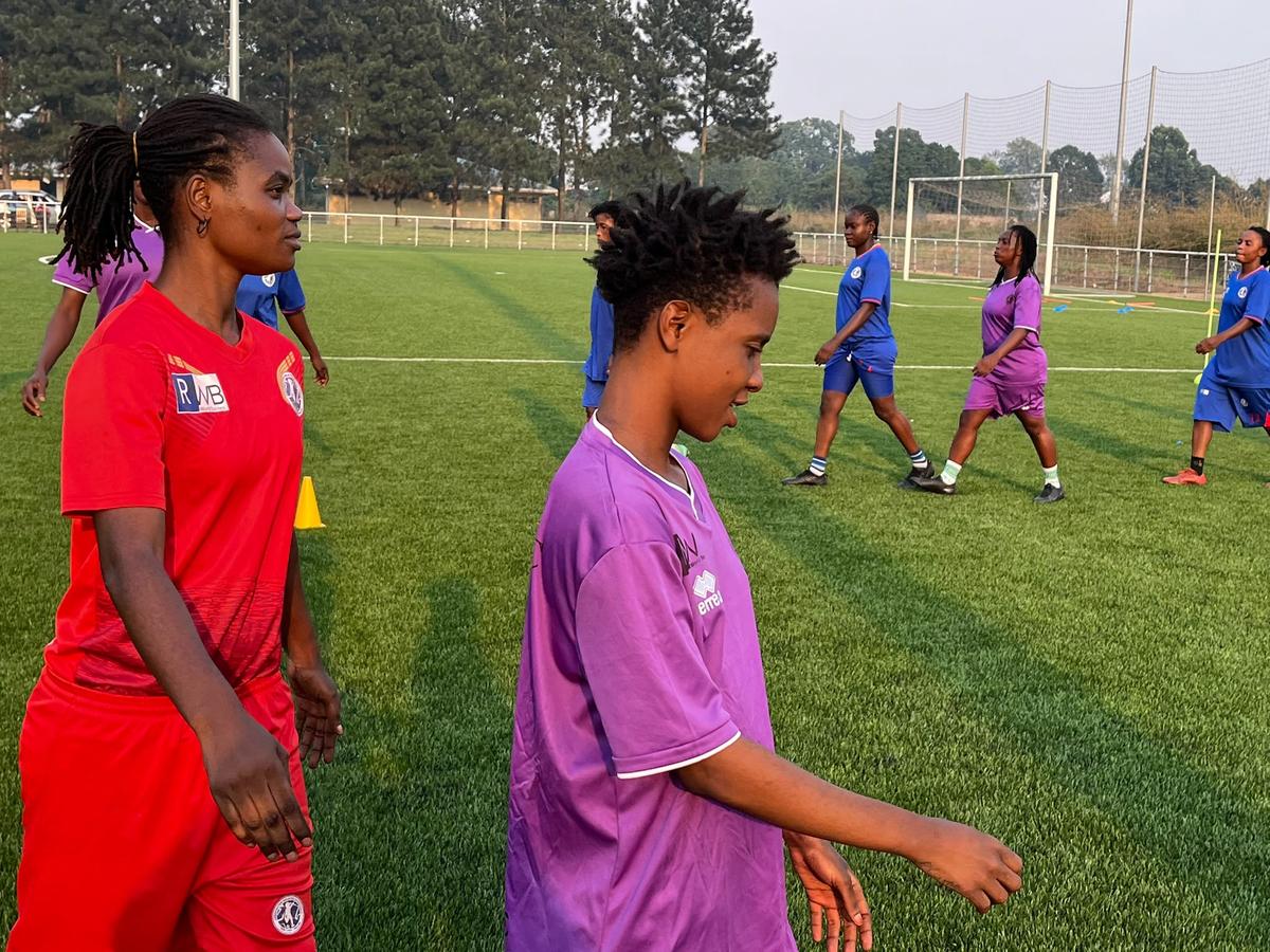 Travail tactique · Section féminine